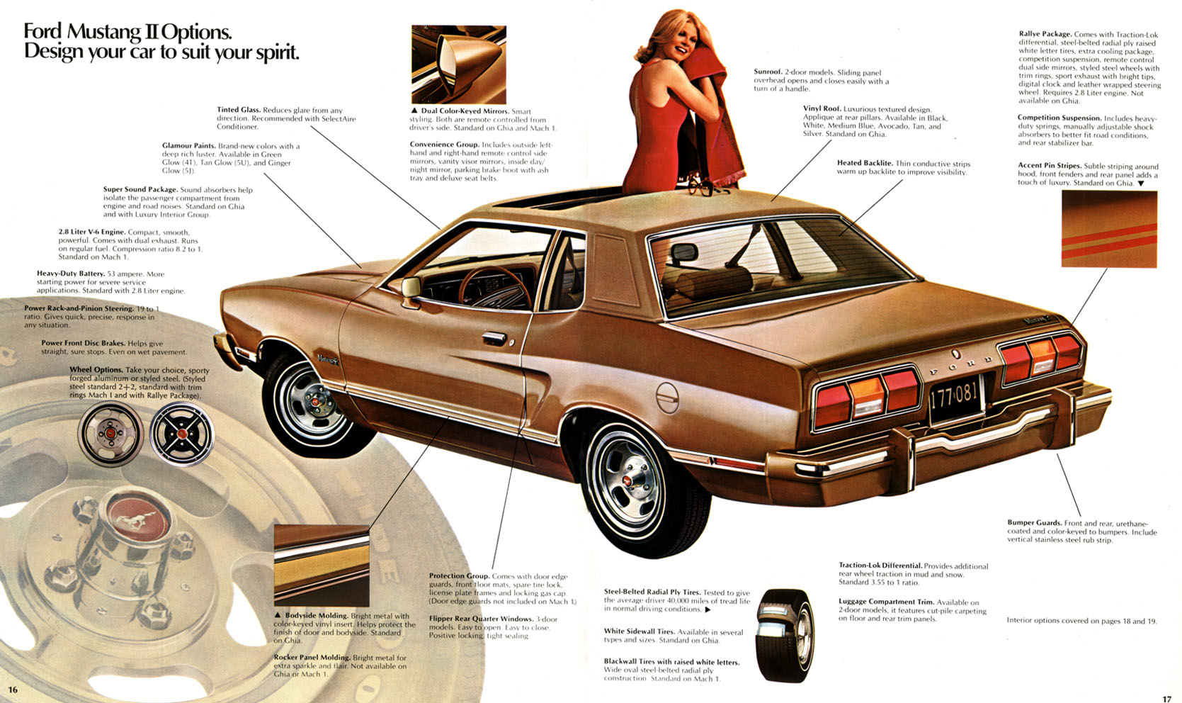 1974 Ford Mustang II Brochure Page 9